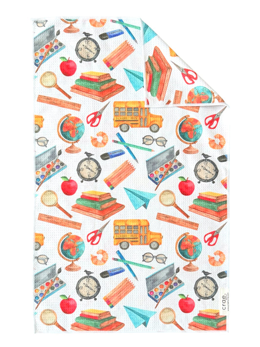 School’s In Session: Double-Sided Hand Towel