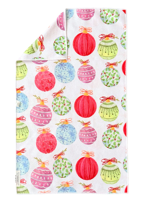 Dangling Delights: Double-Sided Hand Towel