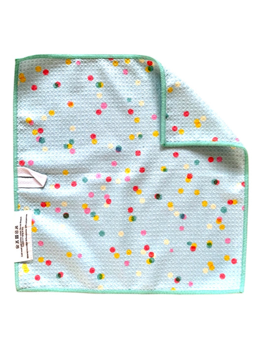 Confetti Cannon: Double-Sided Washcloth