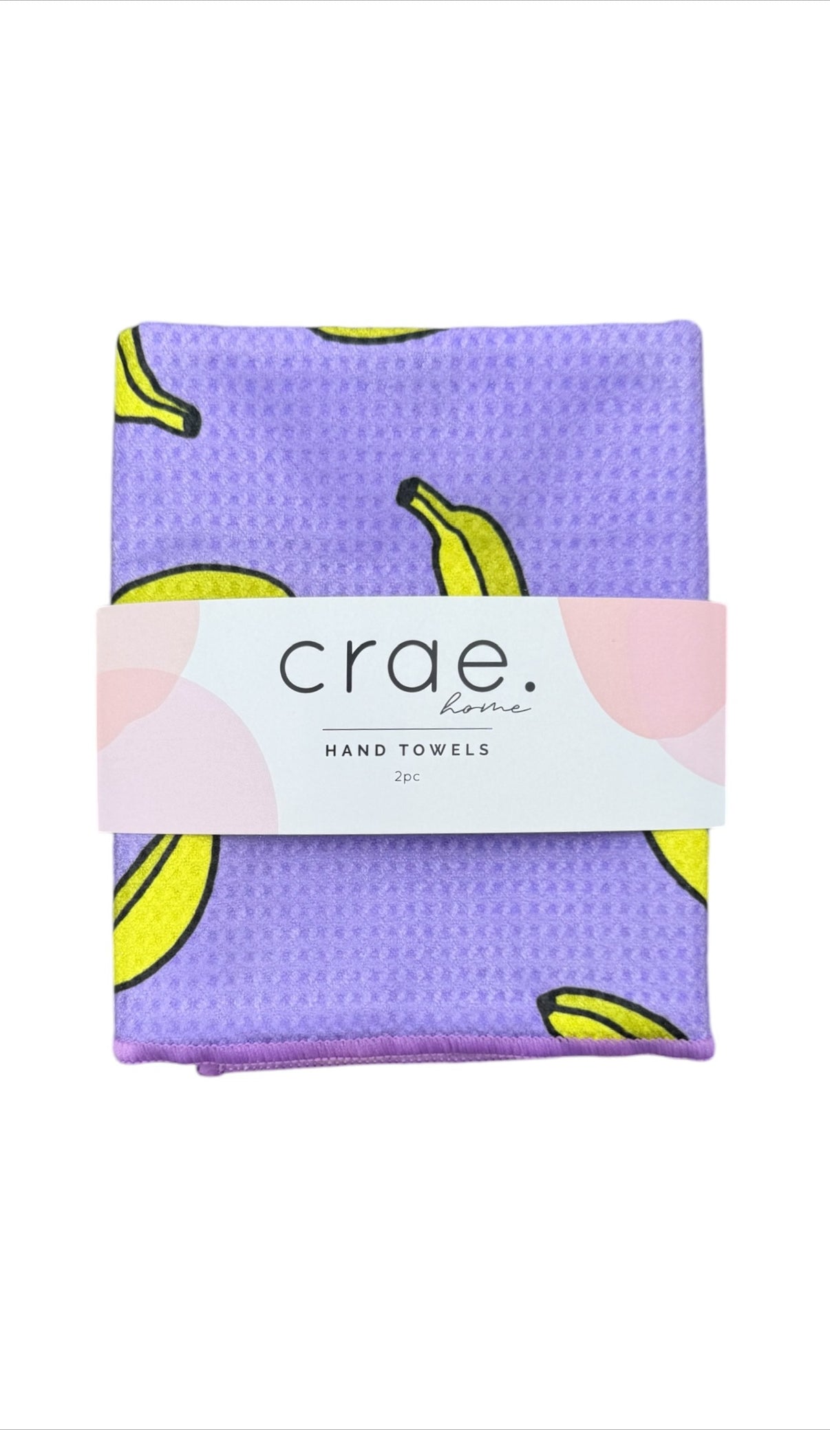 Bananarama/Betsy: 2 Double Sided-Hand Towels