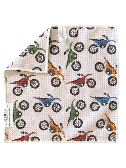 Moto: Double-Sided Washcloth