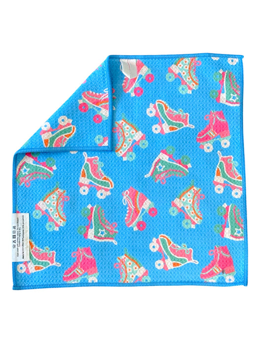 Roller Derby: Double-Sided Washcloth