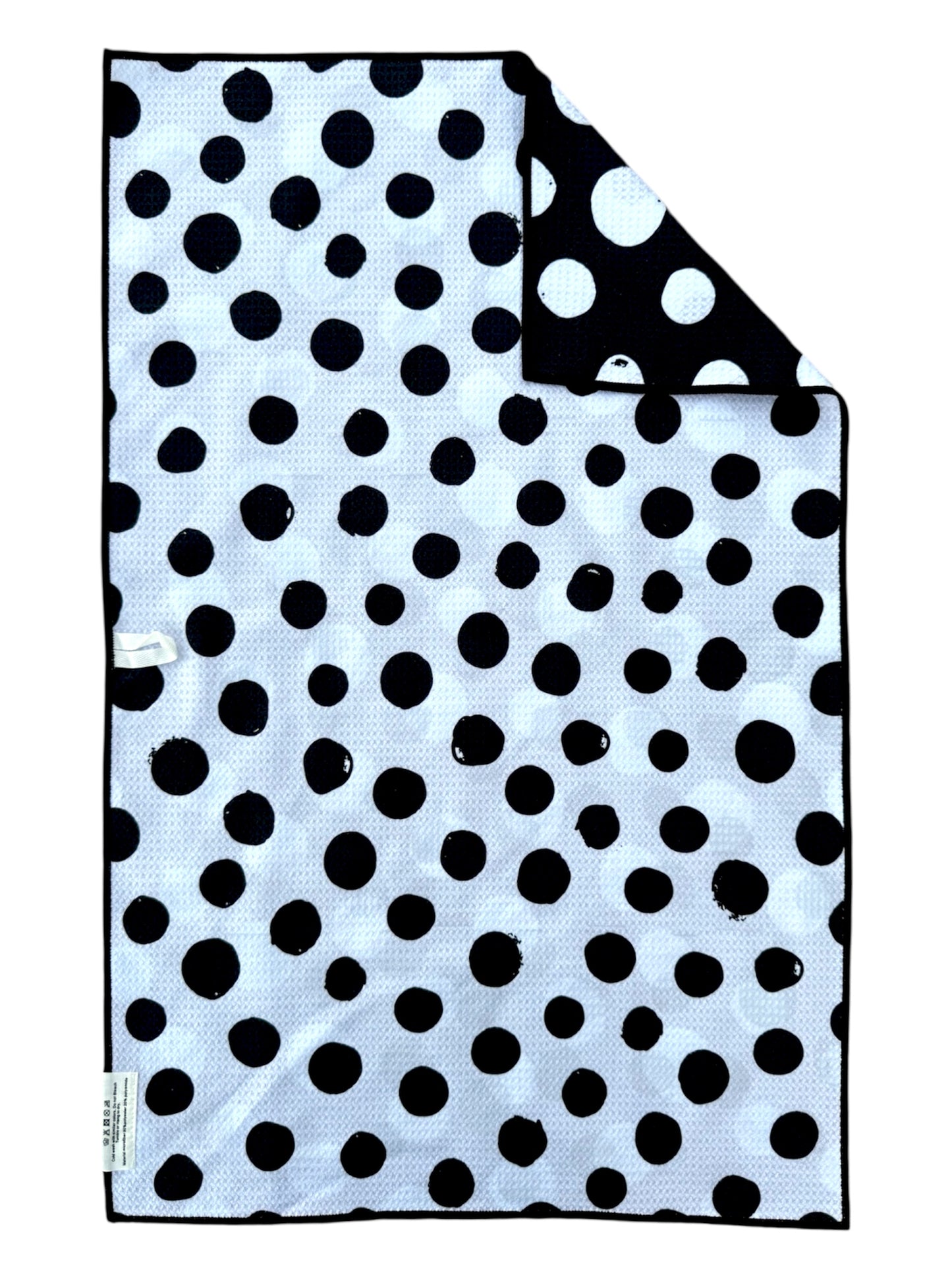 Polka Dottie: Reversible Hand Towel