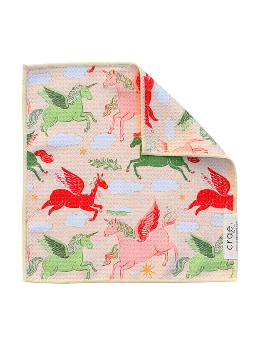 Magical Flight: Double-Sided Washcloth