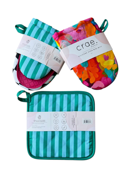 Etching: 2 Mini Mitt + 1 Pot Pad Bundle Pack