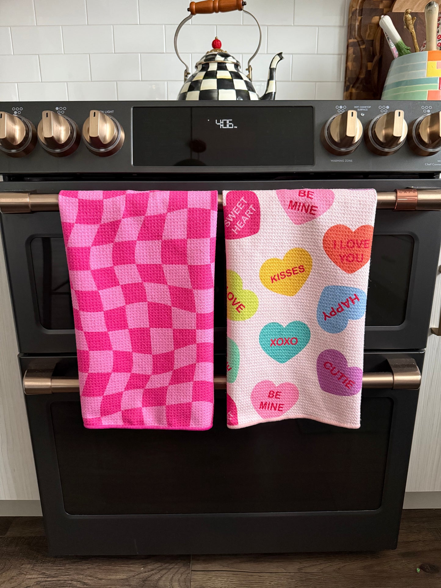 Pinkstir: Double-Sided Hand Towel