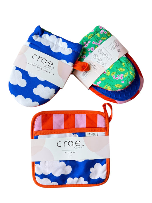 Day and Night: 2 Mini Mitt + 1 Pot Pad Bundle Pack