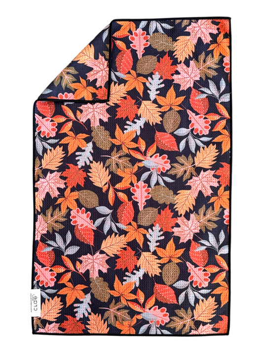 Fab Fall: Double-Sided Hand Towel