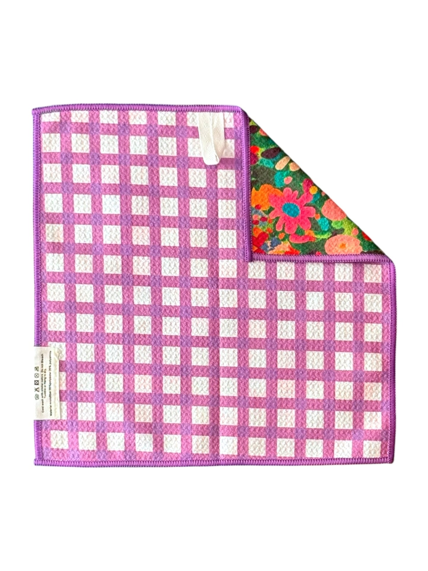 Violet: Reversible Washcloth
