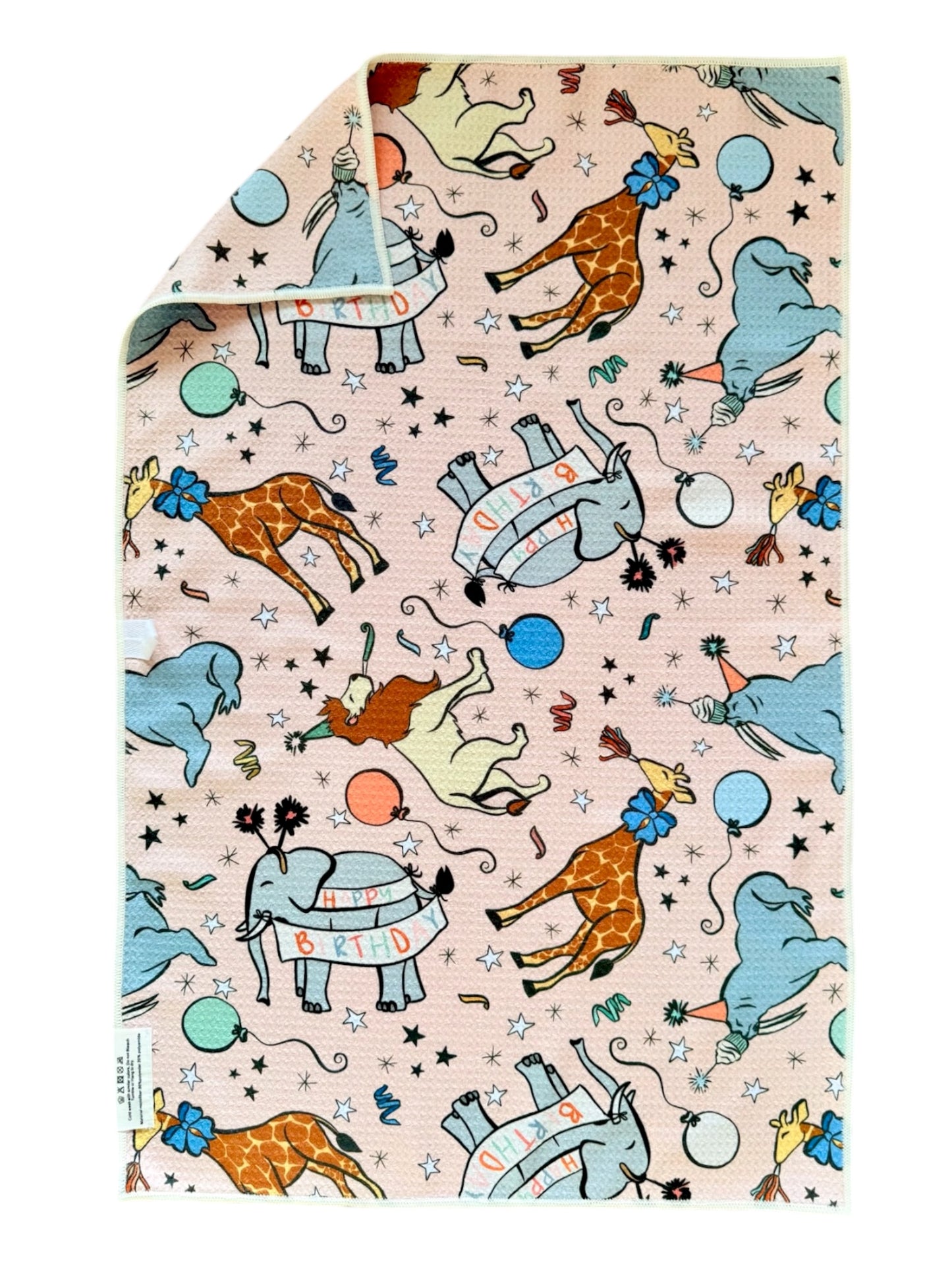 Party Animal: Double-Sided Hand Towel