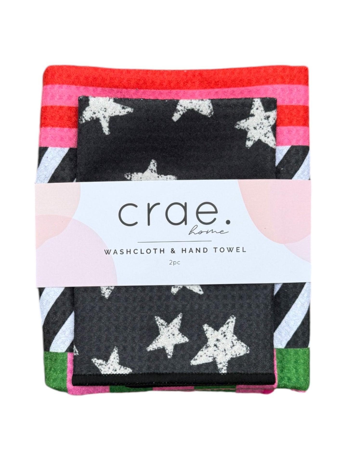 Riglee/Into The Stars: Double Sided-Hand Towel Washcloth Set