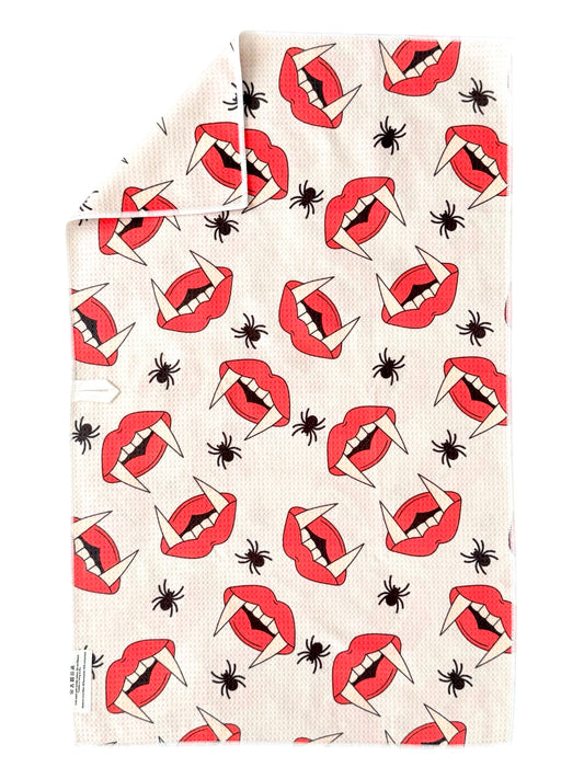 Fangs: Double-Sided Hand Towel