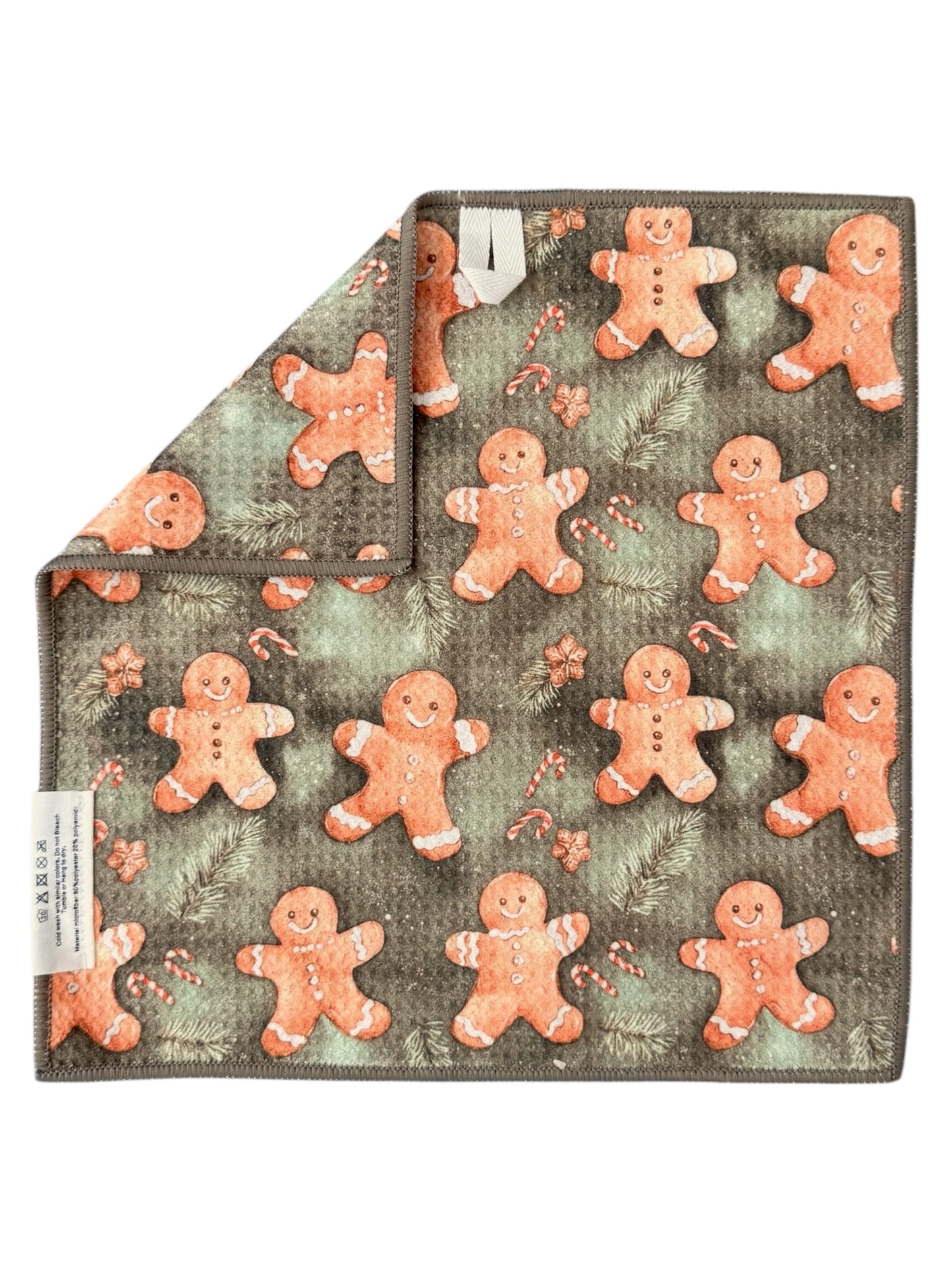 Run, run as fast as you can!: Double-Sided Washcloth