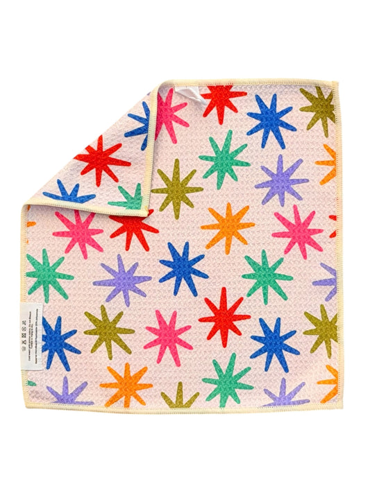 Pop Goes The Rainbow: Double-Sided Washcloth
