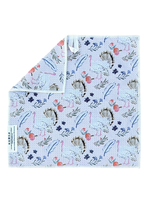Birds Of A Feather: Double-Sided Washcloth