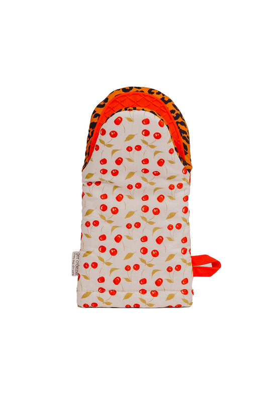Berries and Cherries Oven Mitt