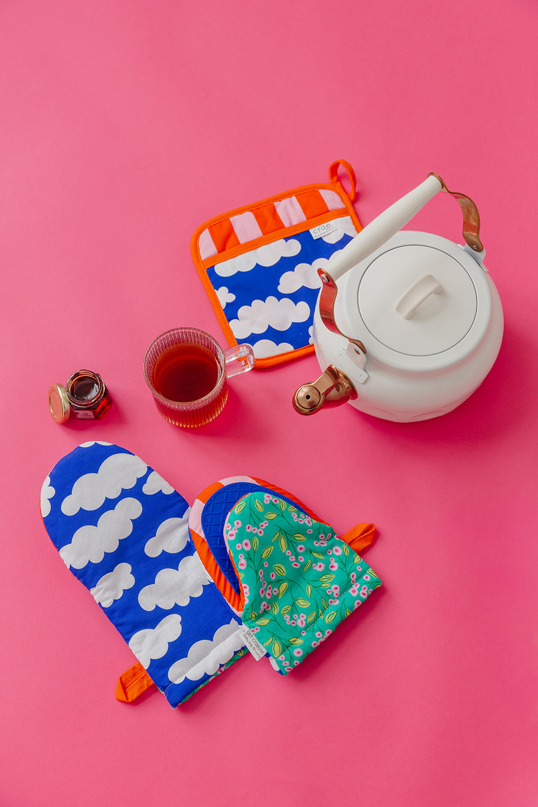 Day and Night: 2 Mini Mitt + 1 Pot Pad Bundle Pack