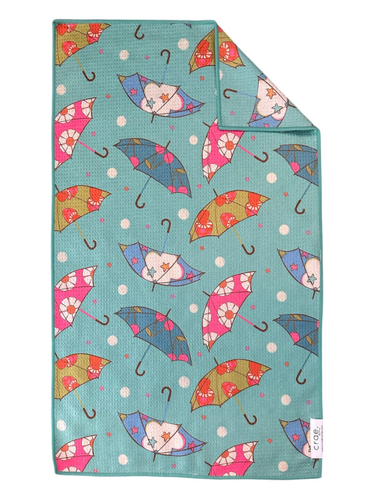 April Showers: Double-Sided Hand Towel