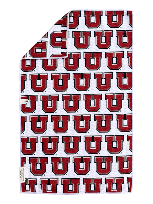 Red Hot, Ute Proud: Double-Sided Hand Towel