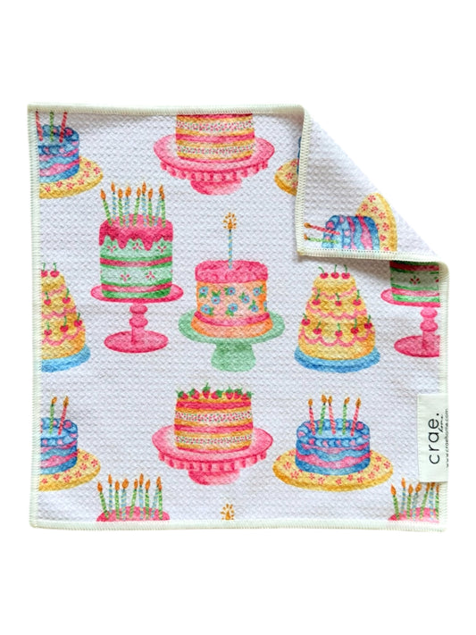 Make A Wish: Double-Sided Washcloth