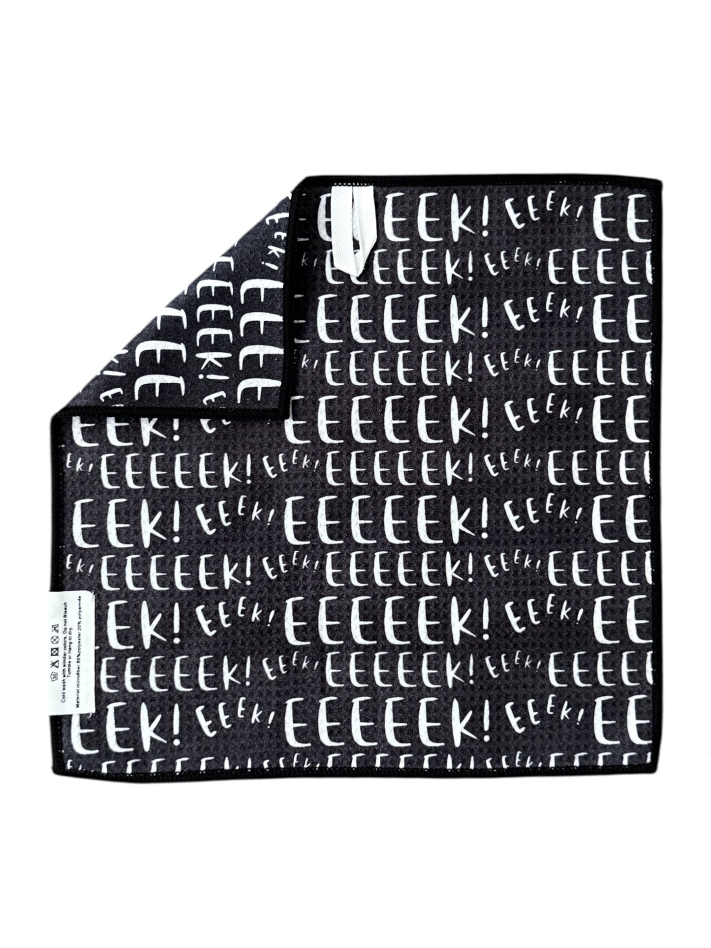 EEEEEk!: Double-Sided Washcloth