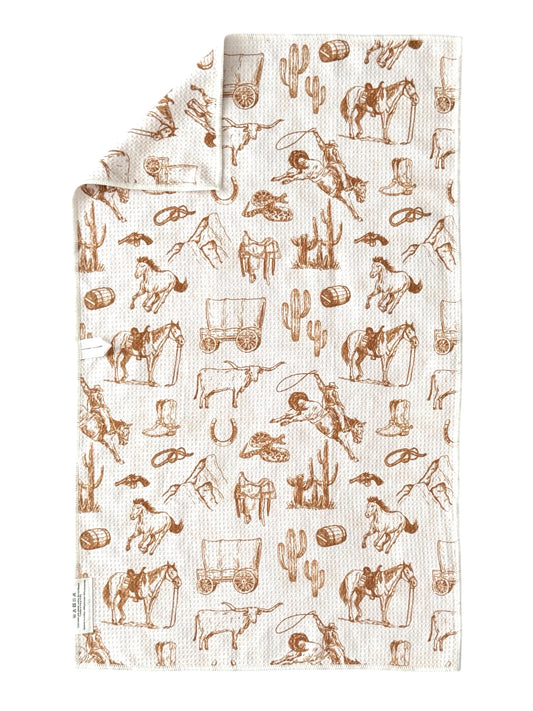 Western: Double-Sided Hand Towel
