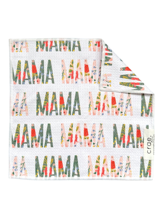 Mama: Double-Sided Washcloth