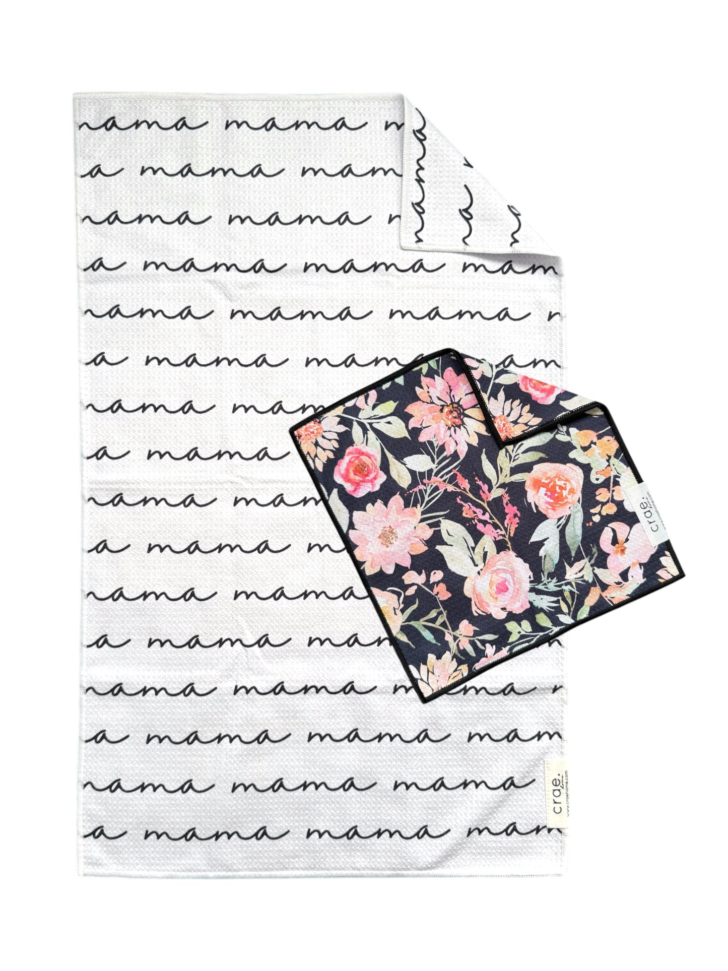 She's The Best/Affection: Double Sided-Hand Towel Washcloth Set