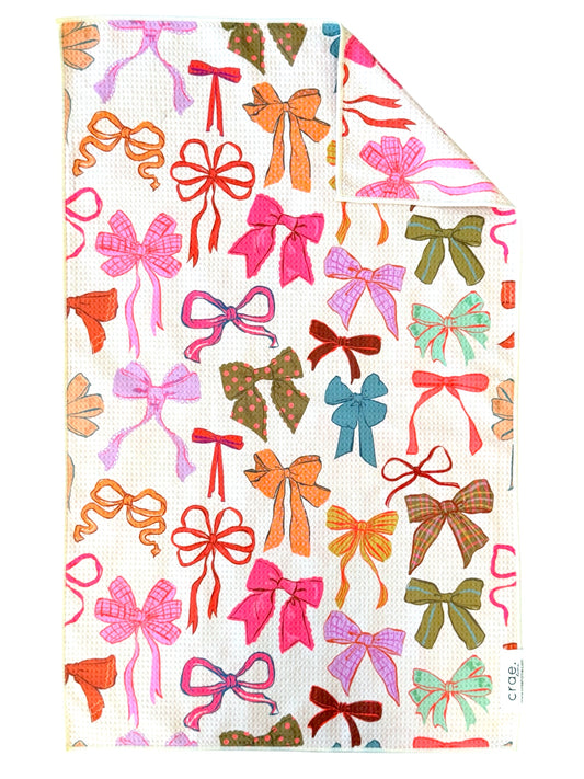 Perfectly Tied: Double-Sided Hand Towel