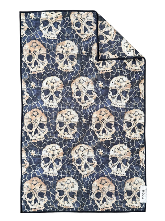 Bone Voyage: Double-Sided Hand Towel