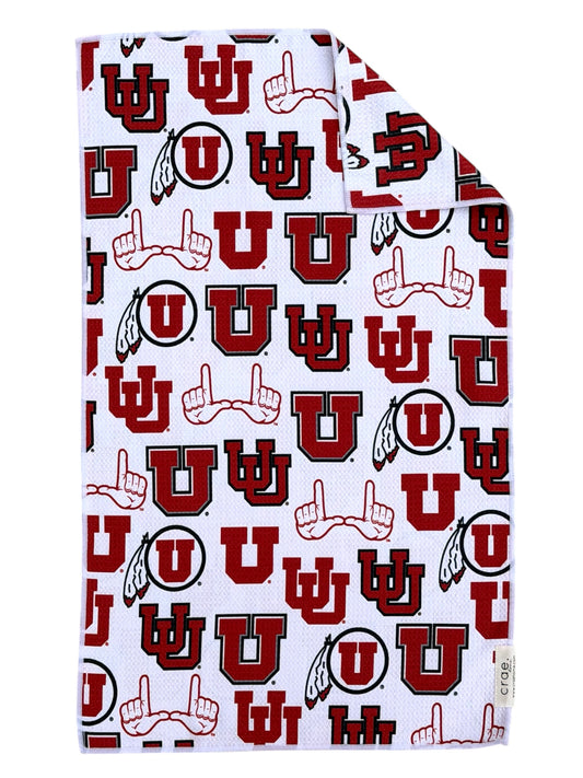 Fear The U: Double-Sided Hand Towel