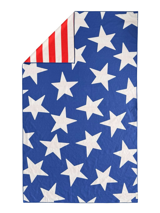 Freedoms Pool Towel: Reversible