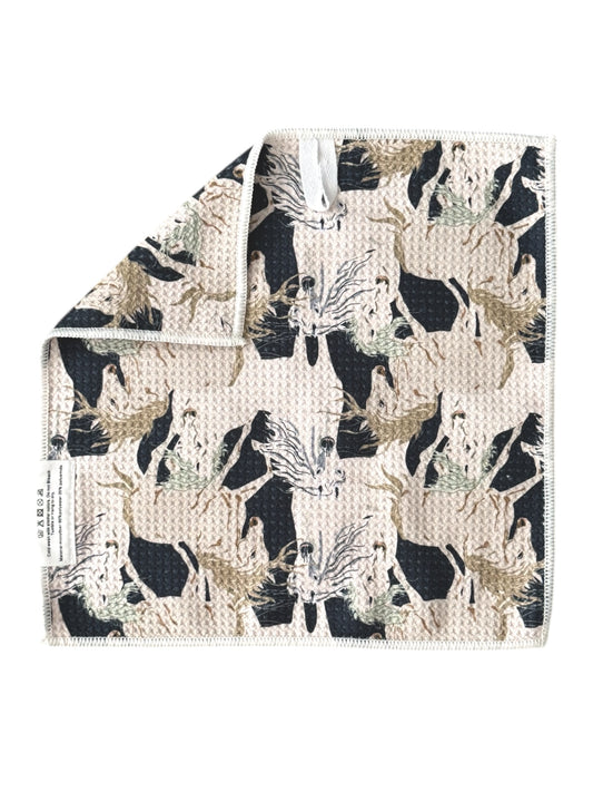 Mustang: Double-Sided Washcloth