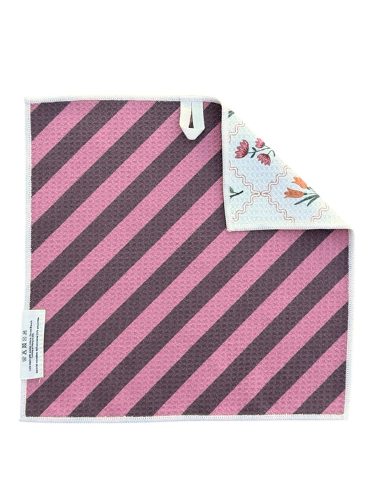 Pressed Petals: Reversible Washcloth