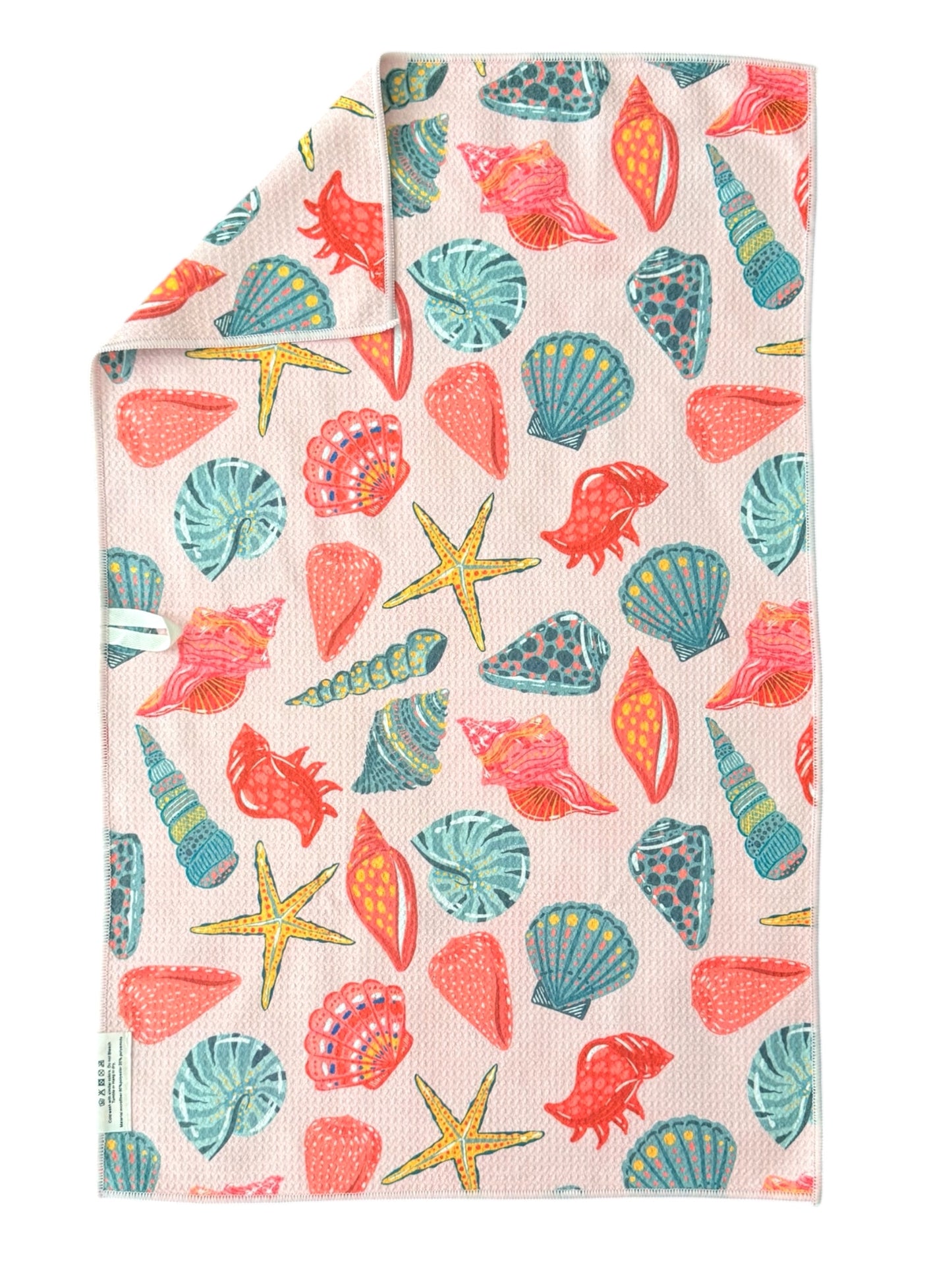 Shell Shocked: Double-Sided Hand Towel