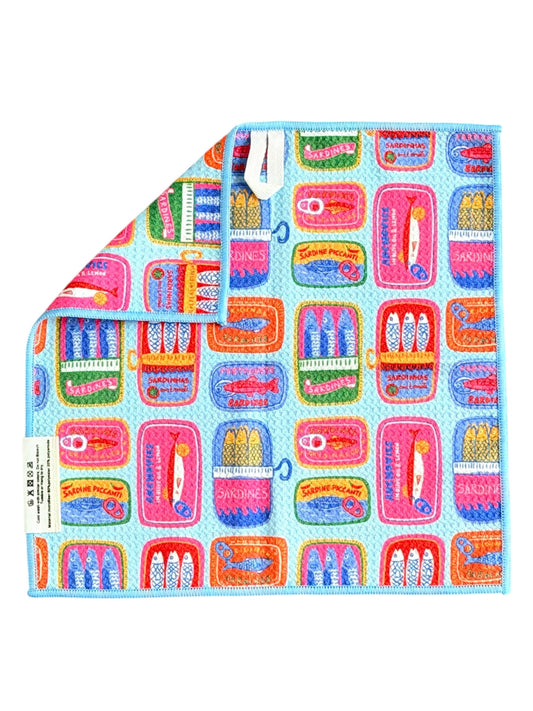 Something's Fishy: Double-Sided Washcloth