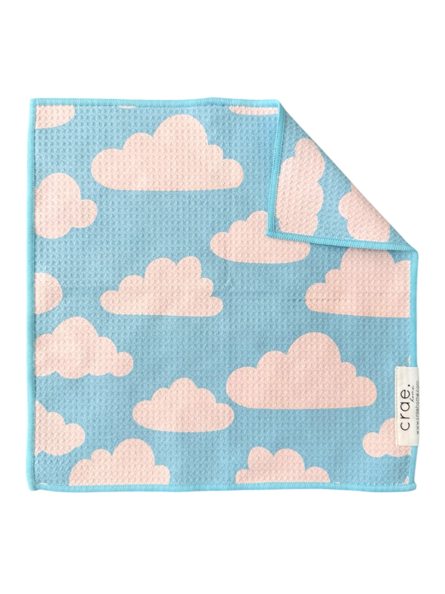 Secret Garden/Head In The Clouds: Double Sided-Hand Towel Washcloth Set