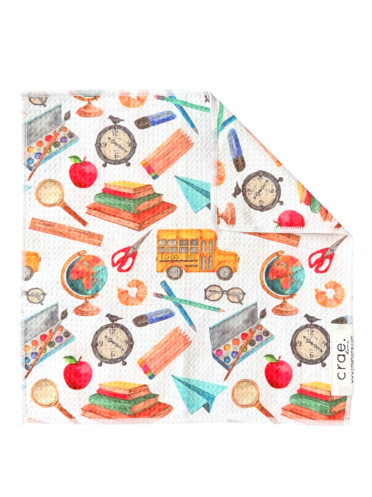 School’s In Session: Double-Sided Washcloth
