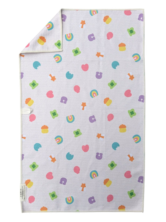 Rainbow Luck: Double-Sided Hand Towel