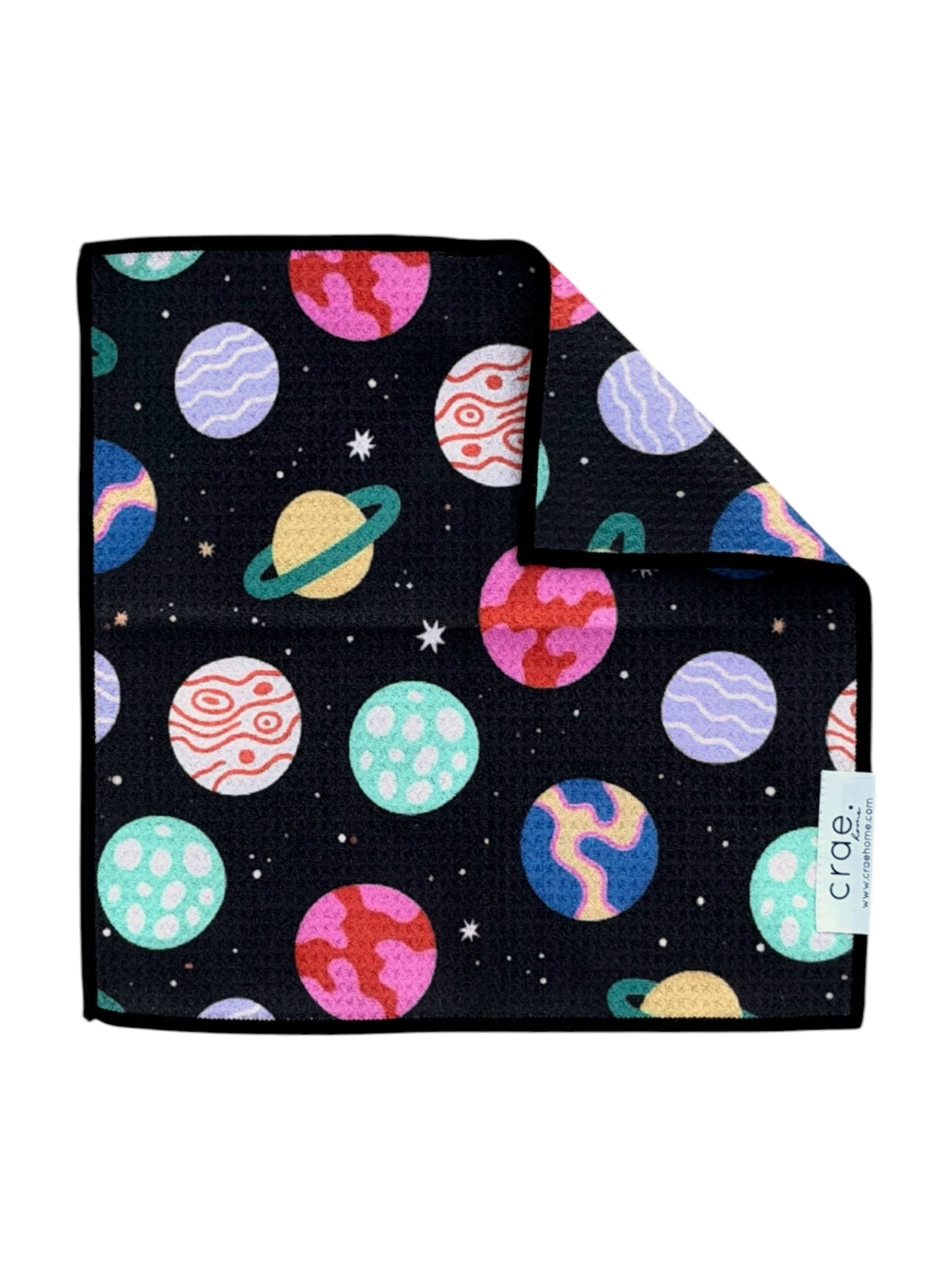 School Daze/Out Of This World: Double Sided-Hand Towel Washcloth Set