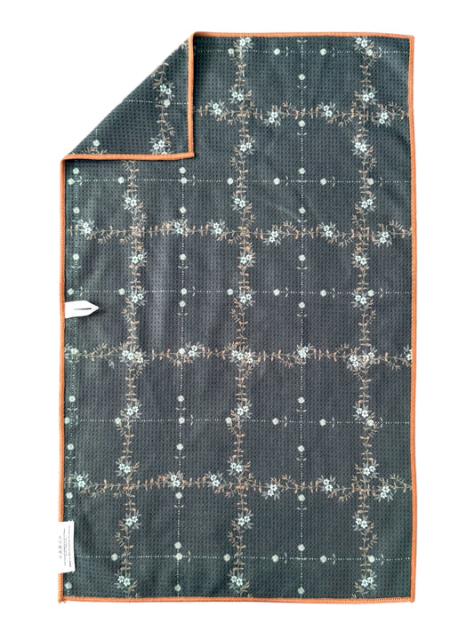 Flower Path: Double-Sided Hand Towel