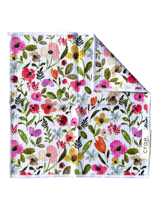 Petal Lane: Double-Sided Washcloth