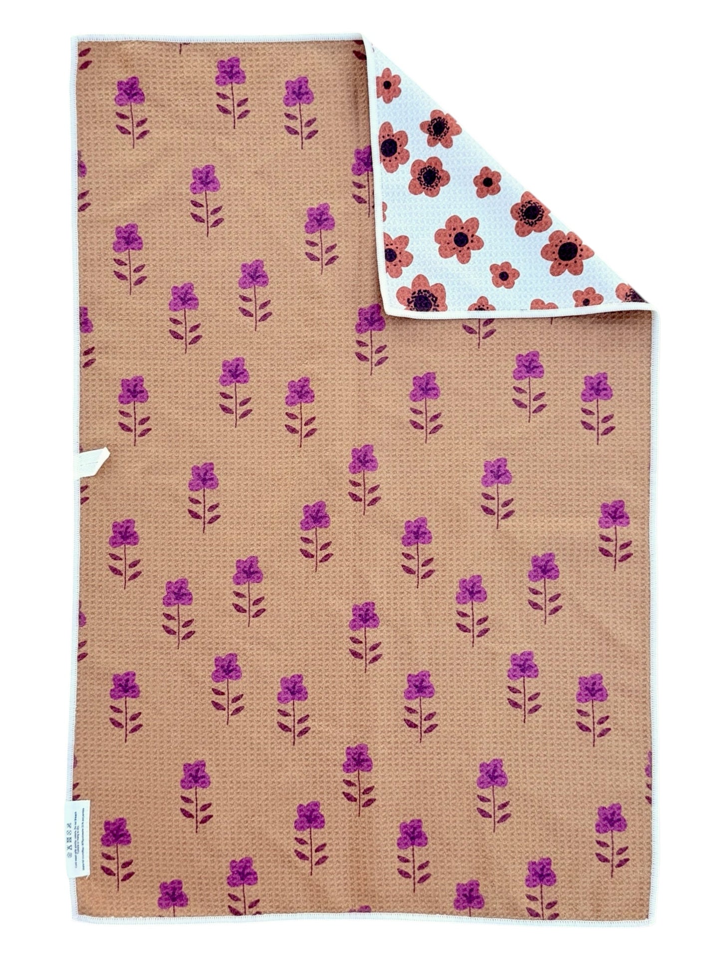 Amber Fields/After Hours: 2 Reversible-Hand Towel Set