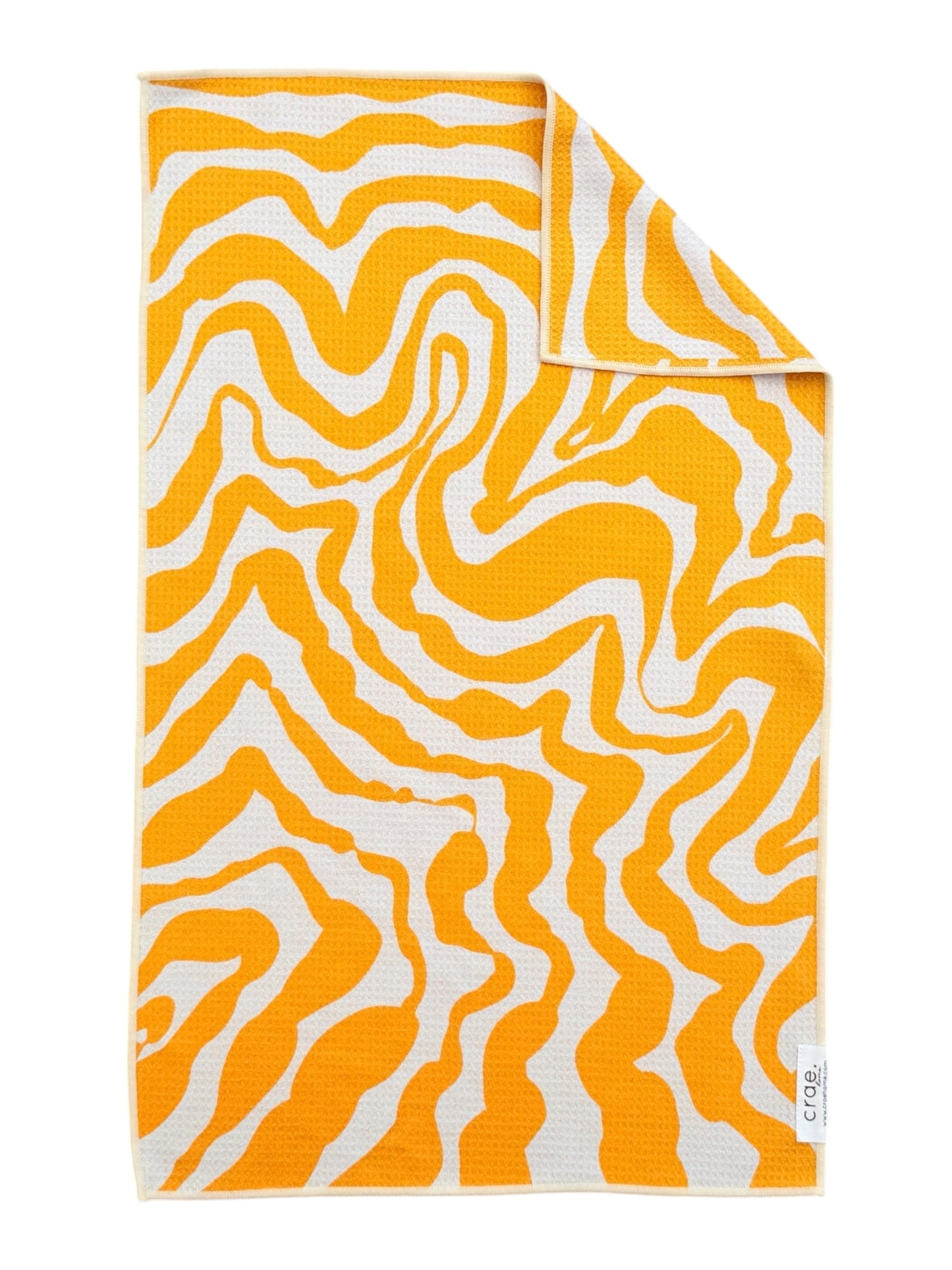 Lemon Twist/Serenade Meadow: 2 Double Sided-Hand Towel Set