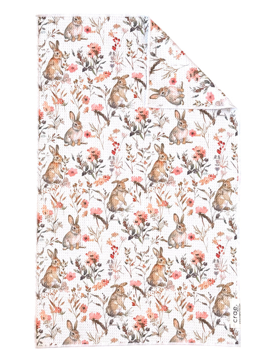 Folk Forest: Double-Sided Hand Towel