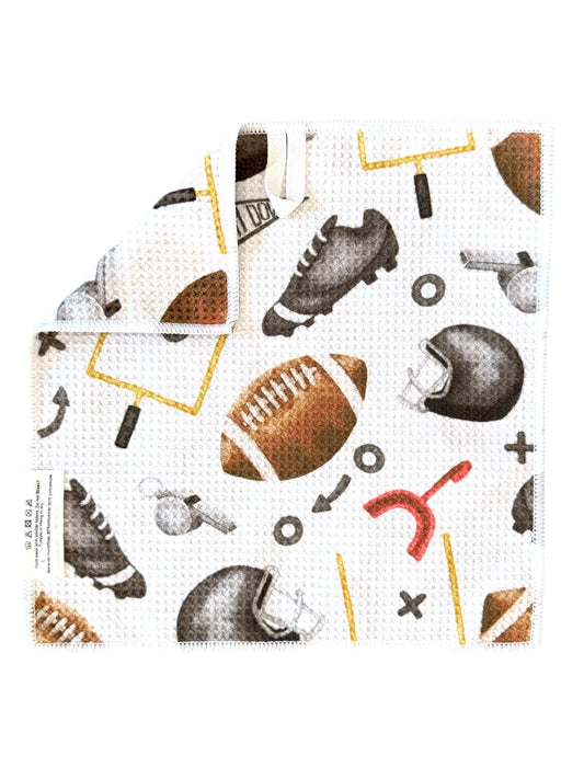 X's and O's: Double-Sided Washcloth