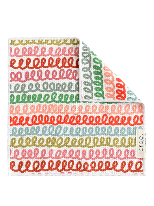 Studio Stripe: Double-Sided Washcloth