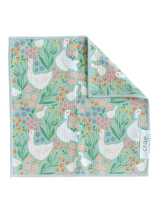 Wildflower Waddle: Double-Sided Washcloth