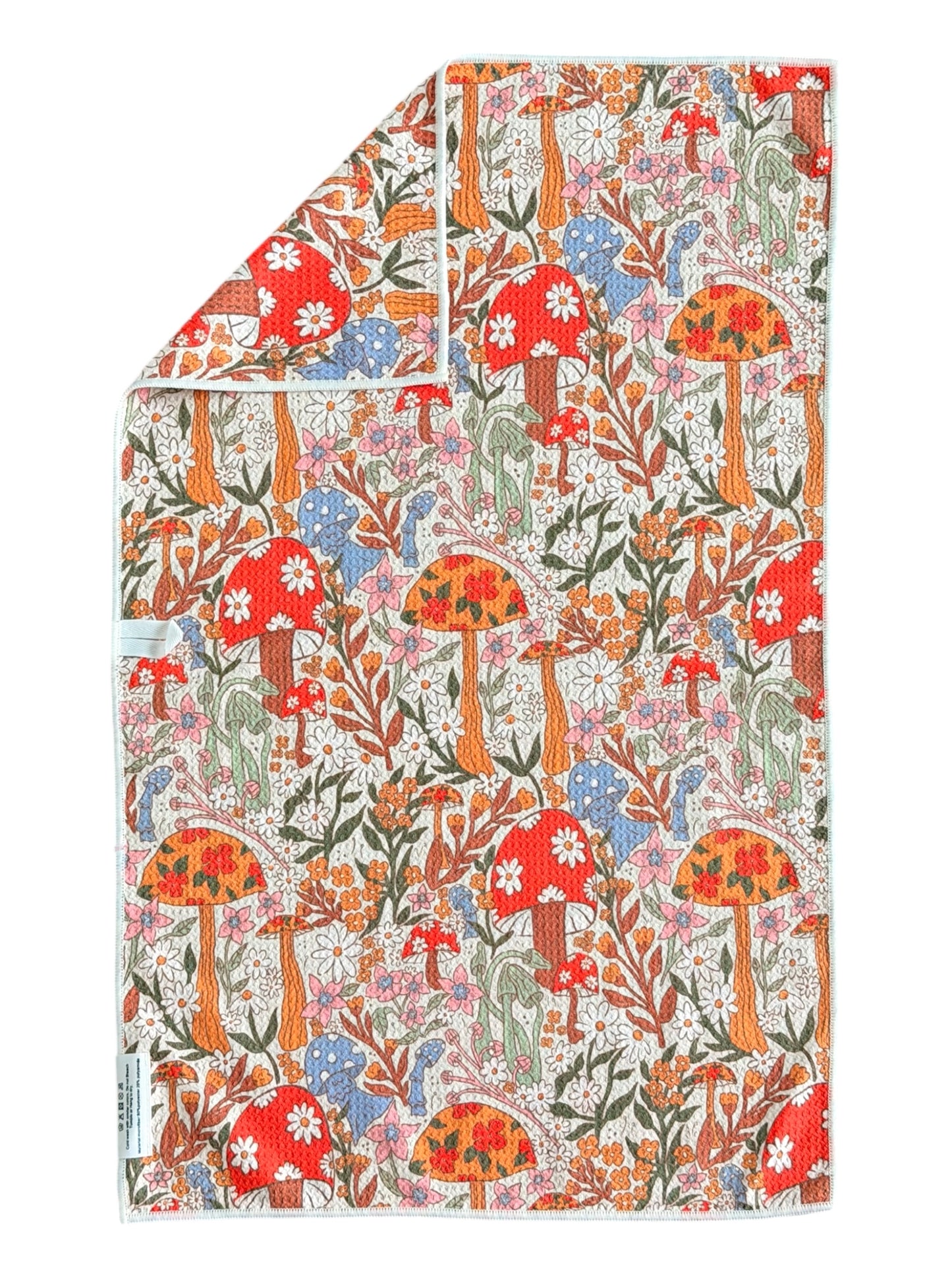 Mushroom Meadows: Double-Sided Hand Towel