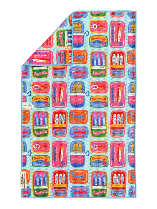 Something's Fishy: Double-Sided Hand Towel